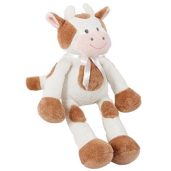 Floppy Farm animal cow toy plush