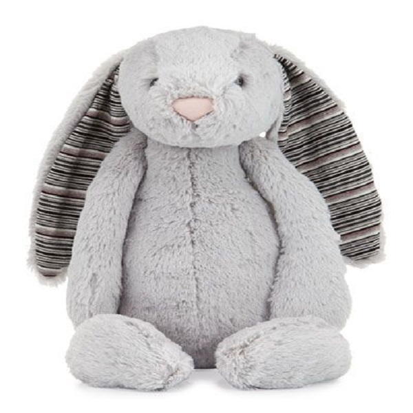 Baby toy Grey plush bunny stuffed toy