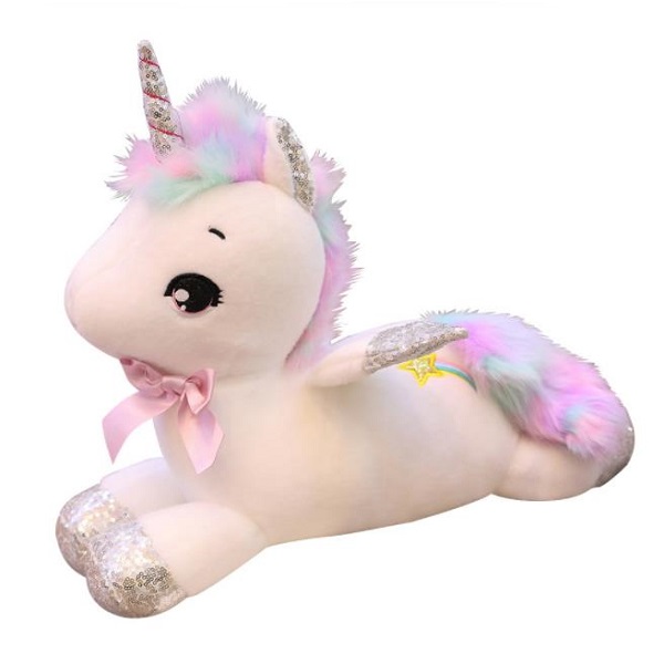 china made custom logo soft plush toy unicorn doll